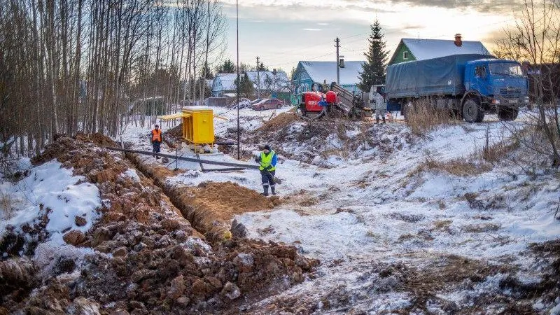 В этом году газовые сети построят в 60 негазифицированных населенных пунктах Подмосковья