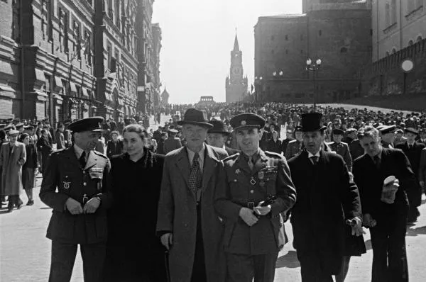 Москва, Красная площадь, 24 июня 1945 года