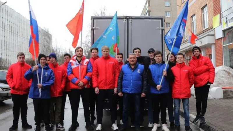 Красногорцы собрали и отправили более двенадцати тонн гуманитарной помощи беженцам из Донбасса