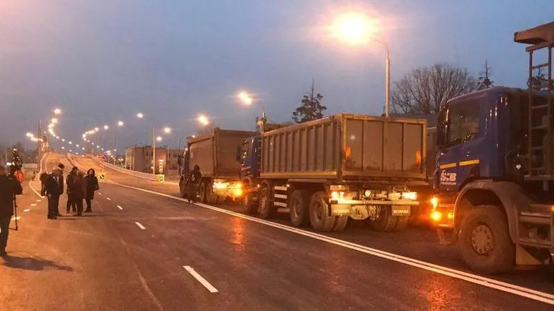 В Балашихе открыли эстакаду в микрорайоне Салтыковка