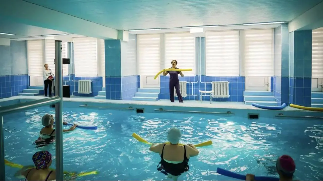 В реабилитационном отделении Клинской больницы после ремонта заработал бассейн