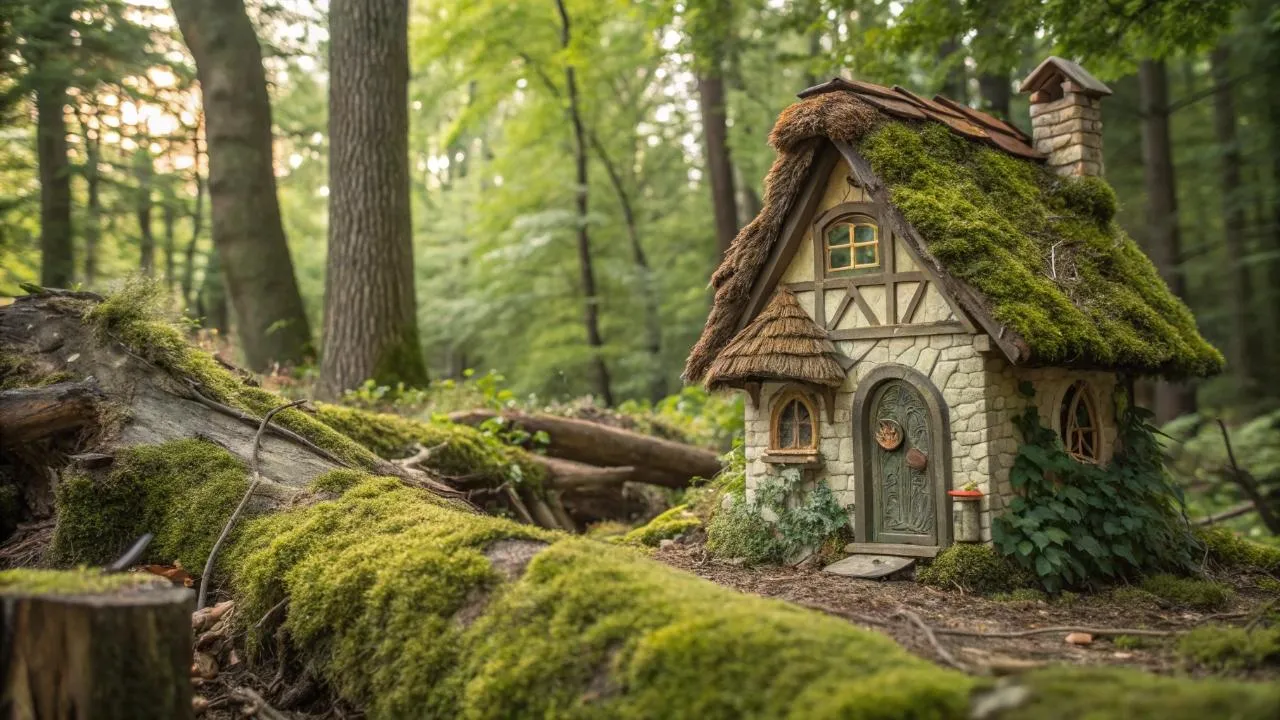 Лесные аномалии: в подмосковном лесу нашли тайный город для гномов