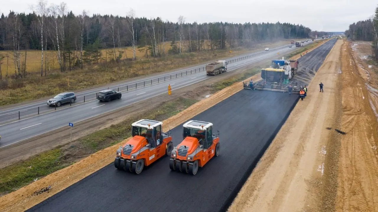 Реконструкция участка трассы М-1 «Беларусь» началась в Одинцово