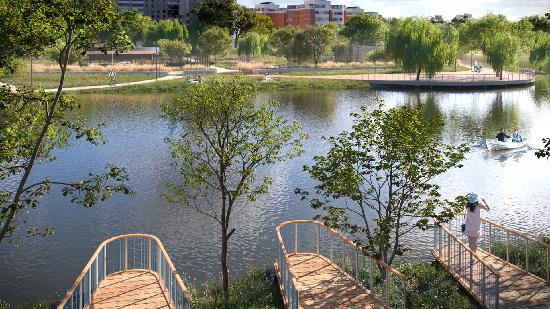 набережная Теребенки в Чехове, проект