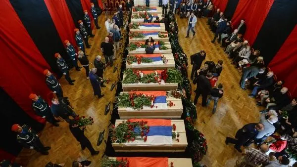 С экипажем Ил-76 простились в Жуковском