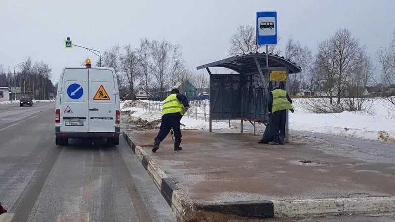 Подмосковные дорожники перешли на усиленный режим из-за ледяного дождя