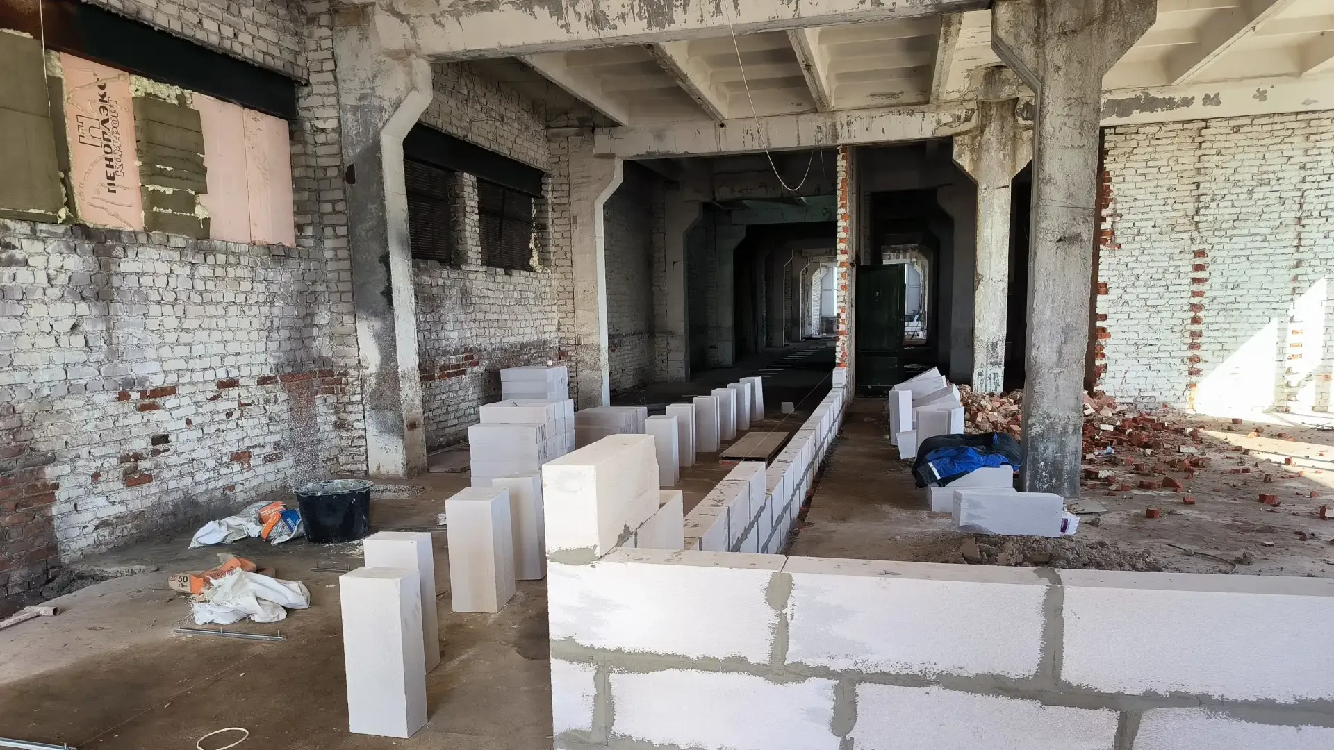 В Можайском округе на четверть завершили капремонт школы «Созвездие Вента»