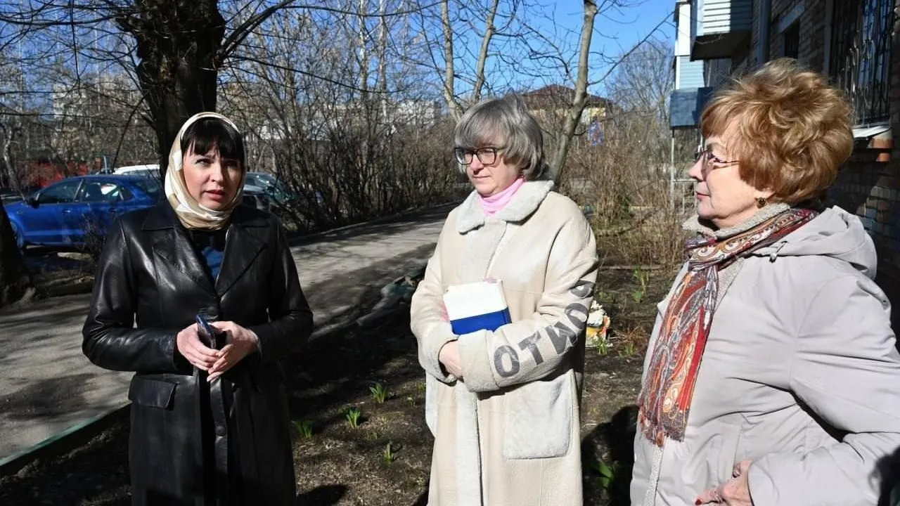 Заместитель главы Городского округа Серпухов Татьяна Орлова провела обход территорий