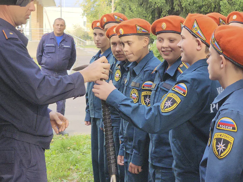 Практические занятия по пожарной подготовке. Фото: Андрей Семибратов