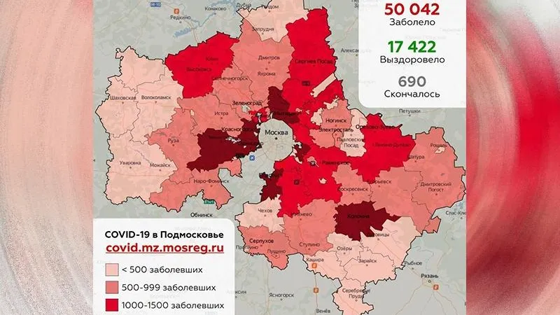Коронавирус.Мособлштаб