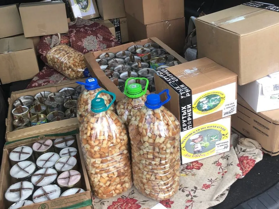 Фото: vk.com/Шаховская полевая кухня, для СВОих с любовью!