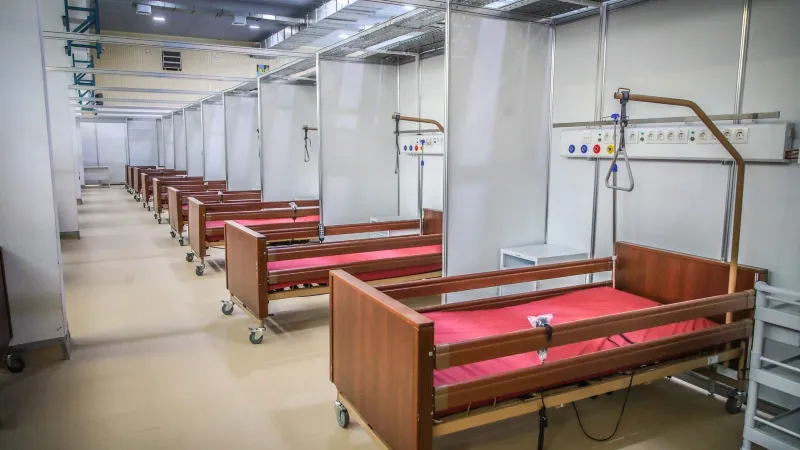 Временный госпиталь для пациентов с COVID-19 в Люберцах обеспечили электроэнергией