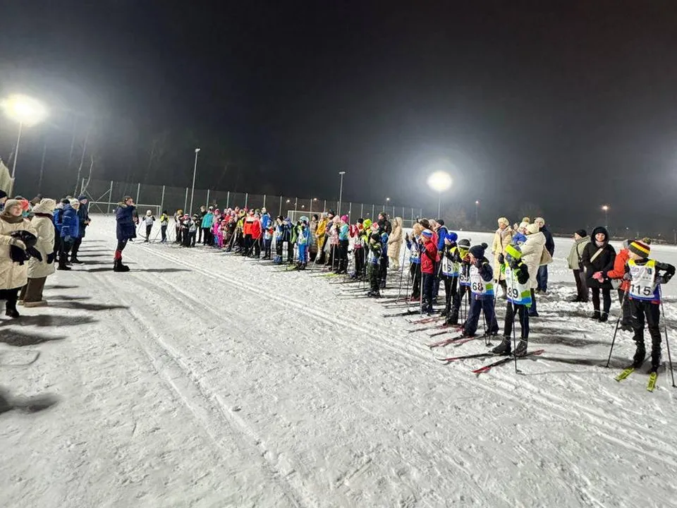 Зимние соревнования по лыжному спорту в Черноголовке.&nbsp;Фото: t.me/sport_chg