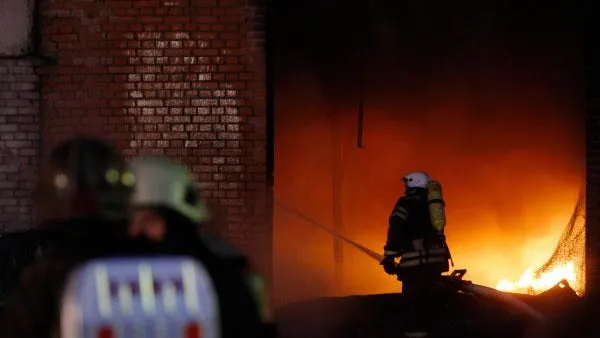 В Можайске пожарные потушили пожар в ресторане