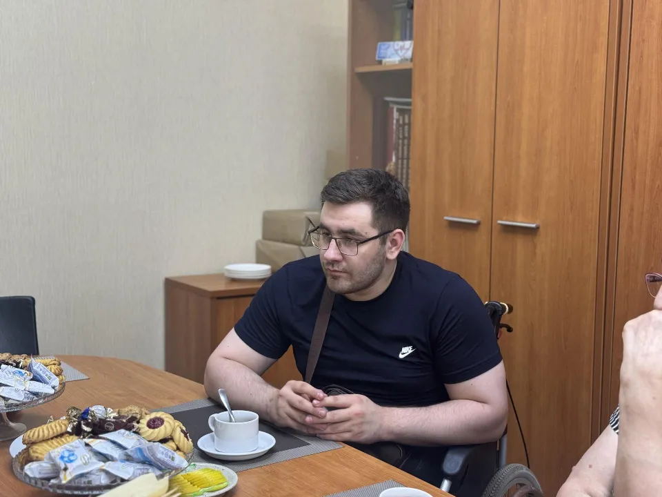 Брат бойца, ветеран СВО Петр Кремчук.&nbsp;Фото: Полина Абраменко