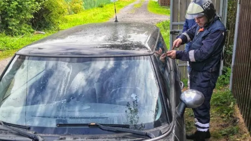 Спасатели в Наро-Фоминске освободили из заблокированного автомобиля двухлетнюю девочку