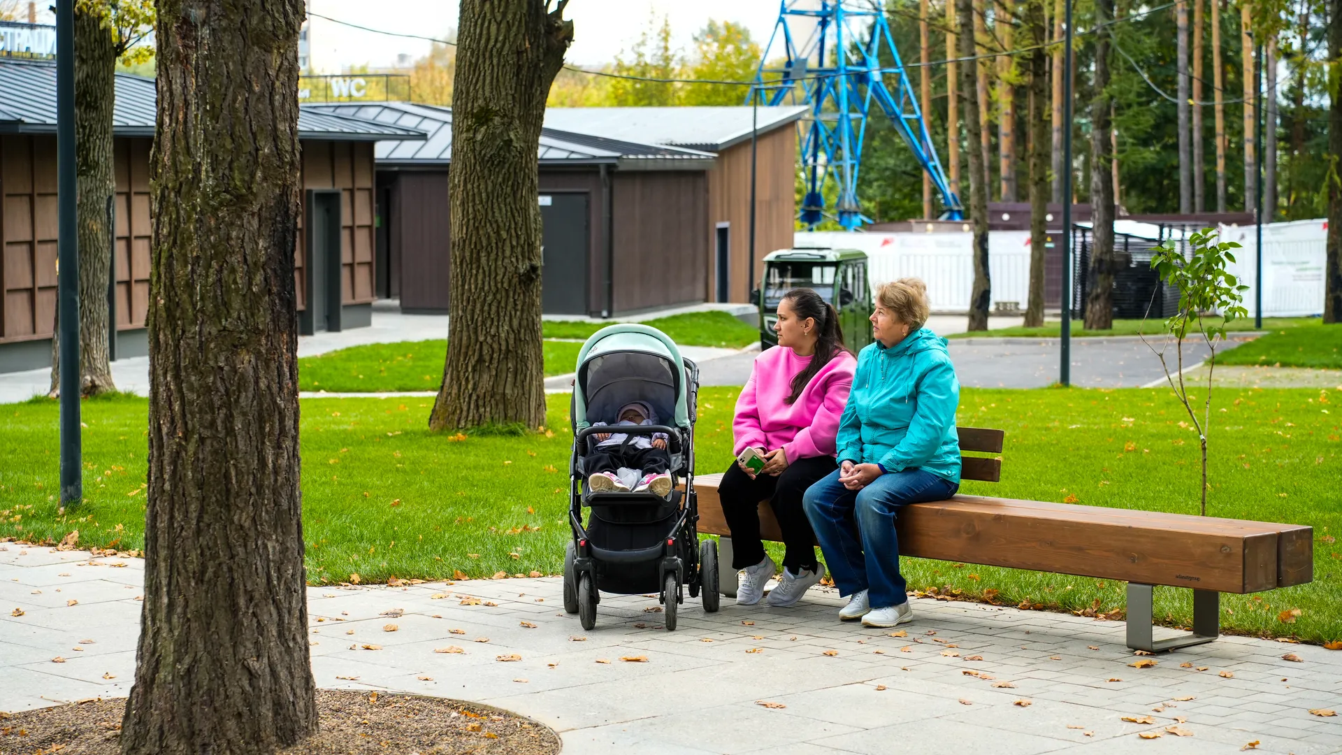 В Подольске завершается благоустройство лесопарка «Дубрава»