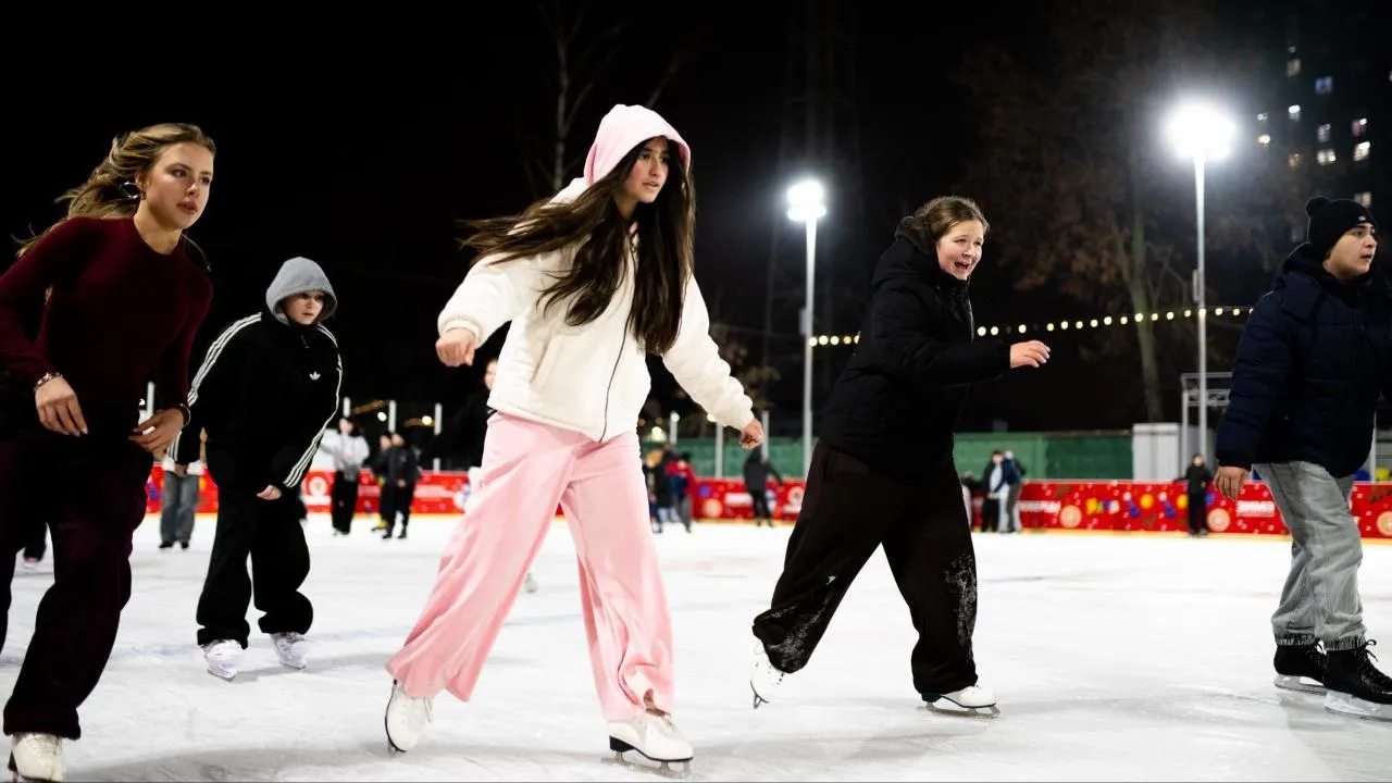 С начала 2026 года катки Люберец посетили более 11 тыс. человек
