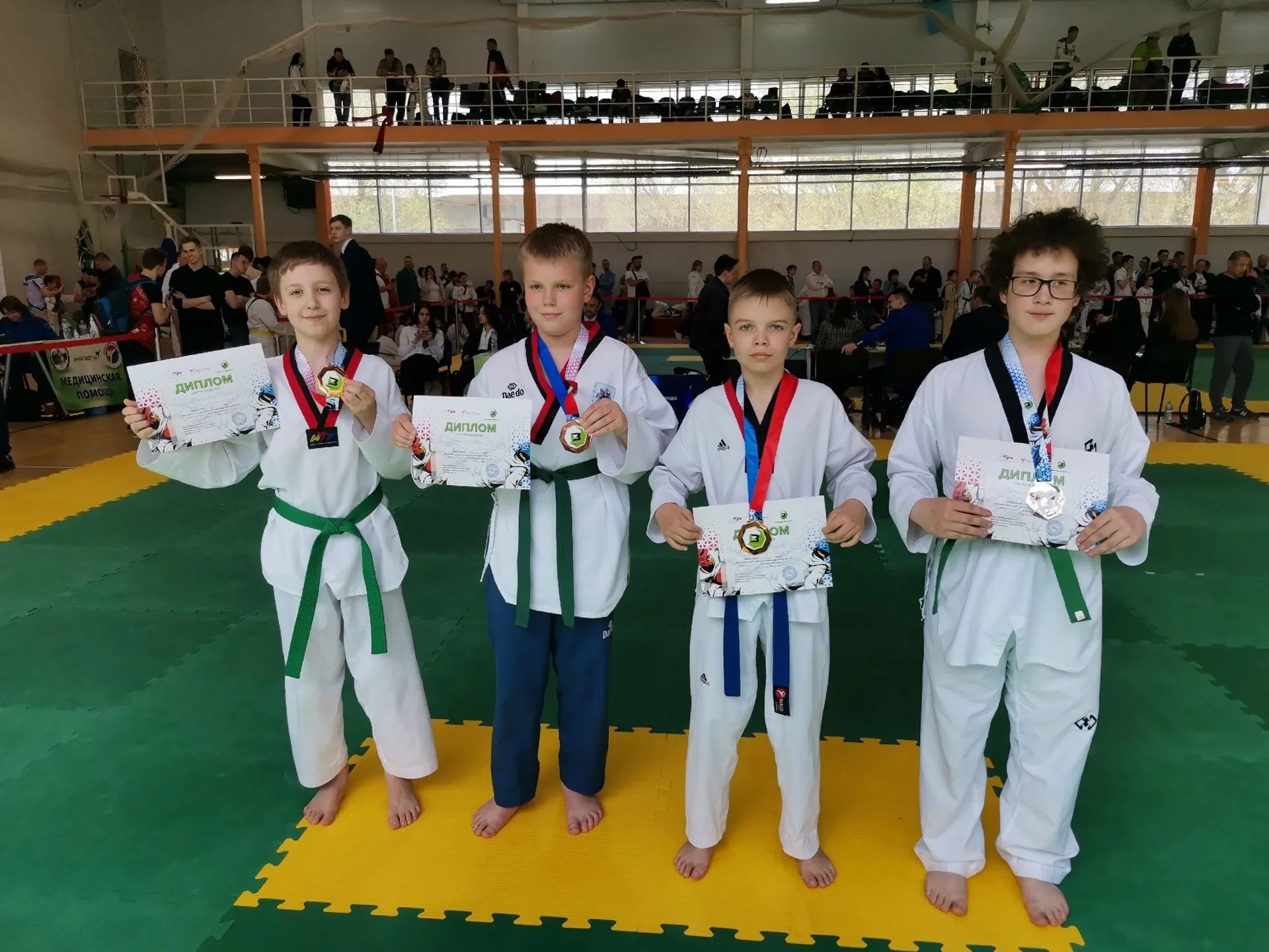 Фото: vk.com/ТХЭКВОНДО ЗАРАЙСК (тренер Евдокимов В. Н.)