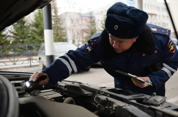 Выдача номеров в ГИБДД