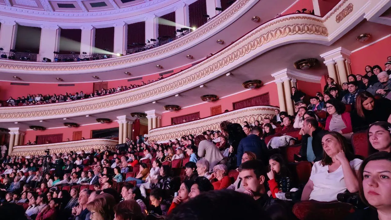 Выступление. Личный архив Марины Андриановой