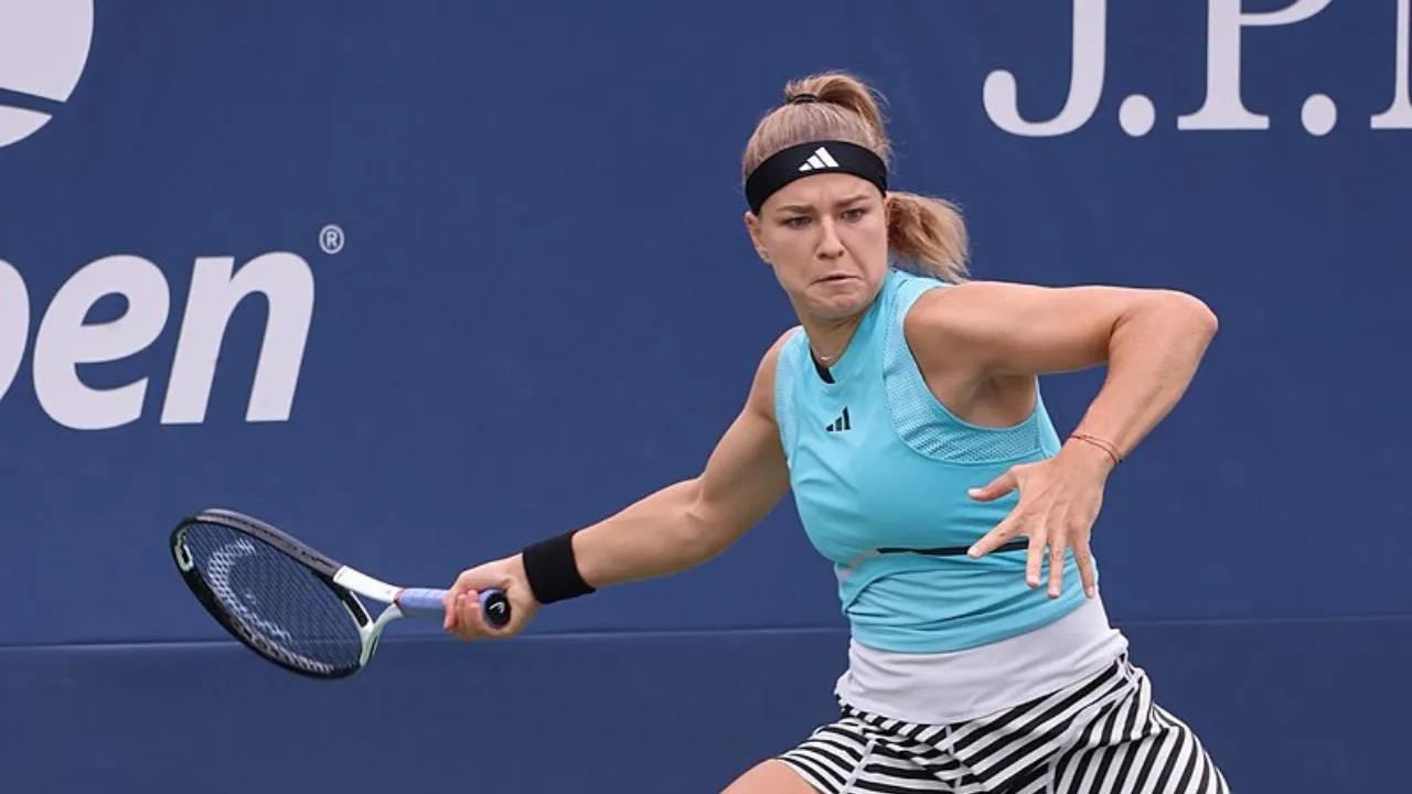 Чешская теннисистка устроила истерику на US Open, увидев на трибунах бывшего
