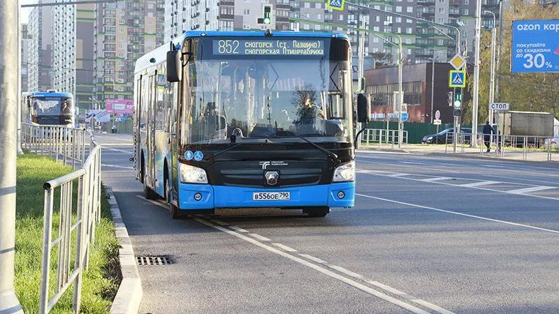 В Красногорске обновили автобусный парк