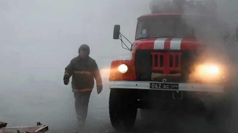 В МЧС рассказали о пострадавших при пожаре в подмосковном ресторане