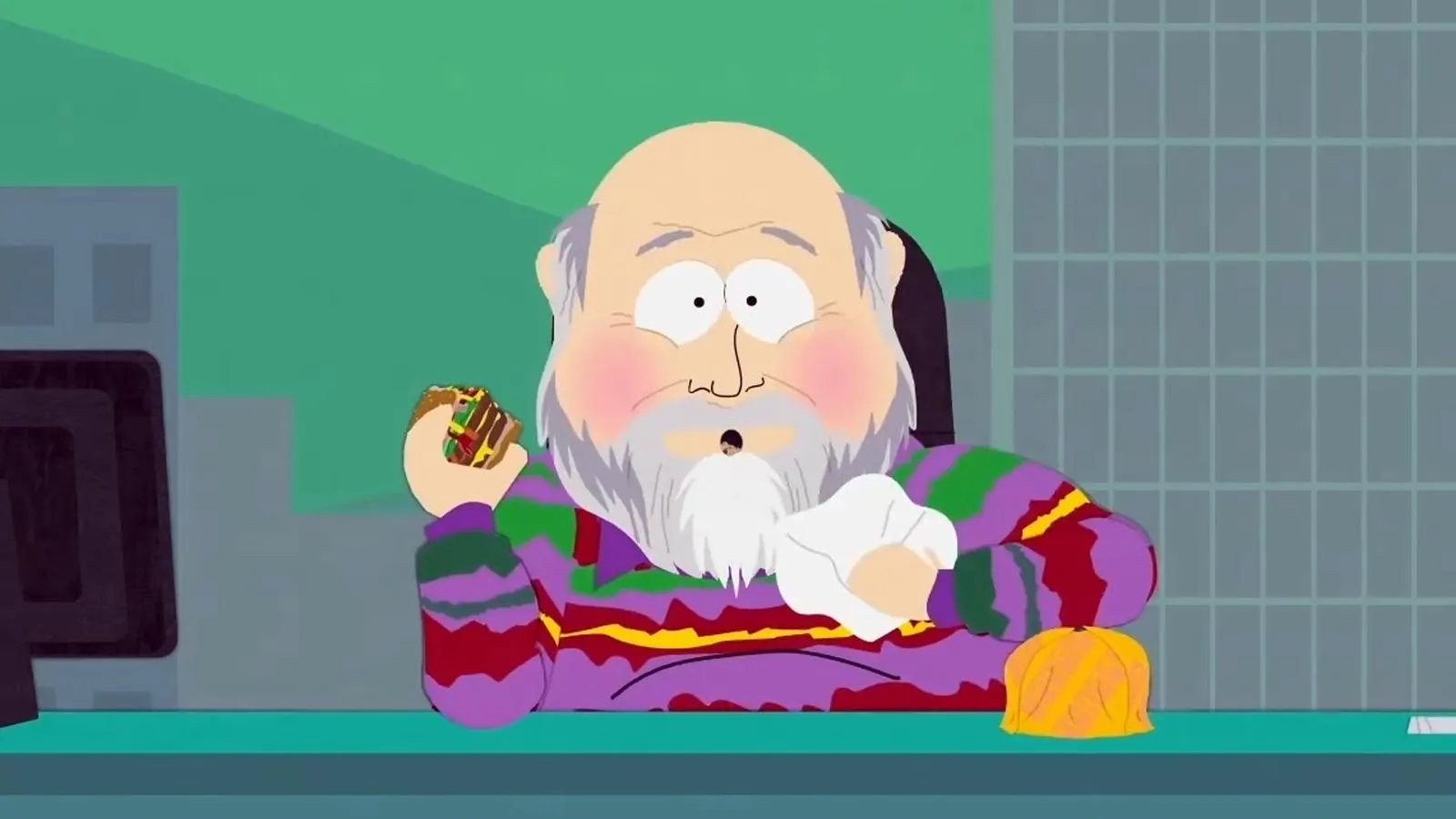 Роб Райнер. Кадр из сериала South Park, 7 сезон 13 серия