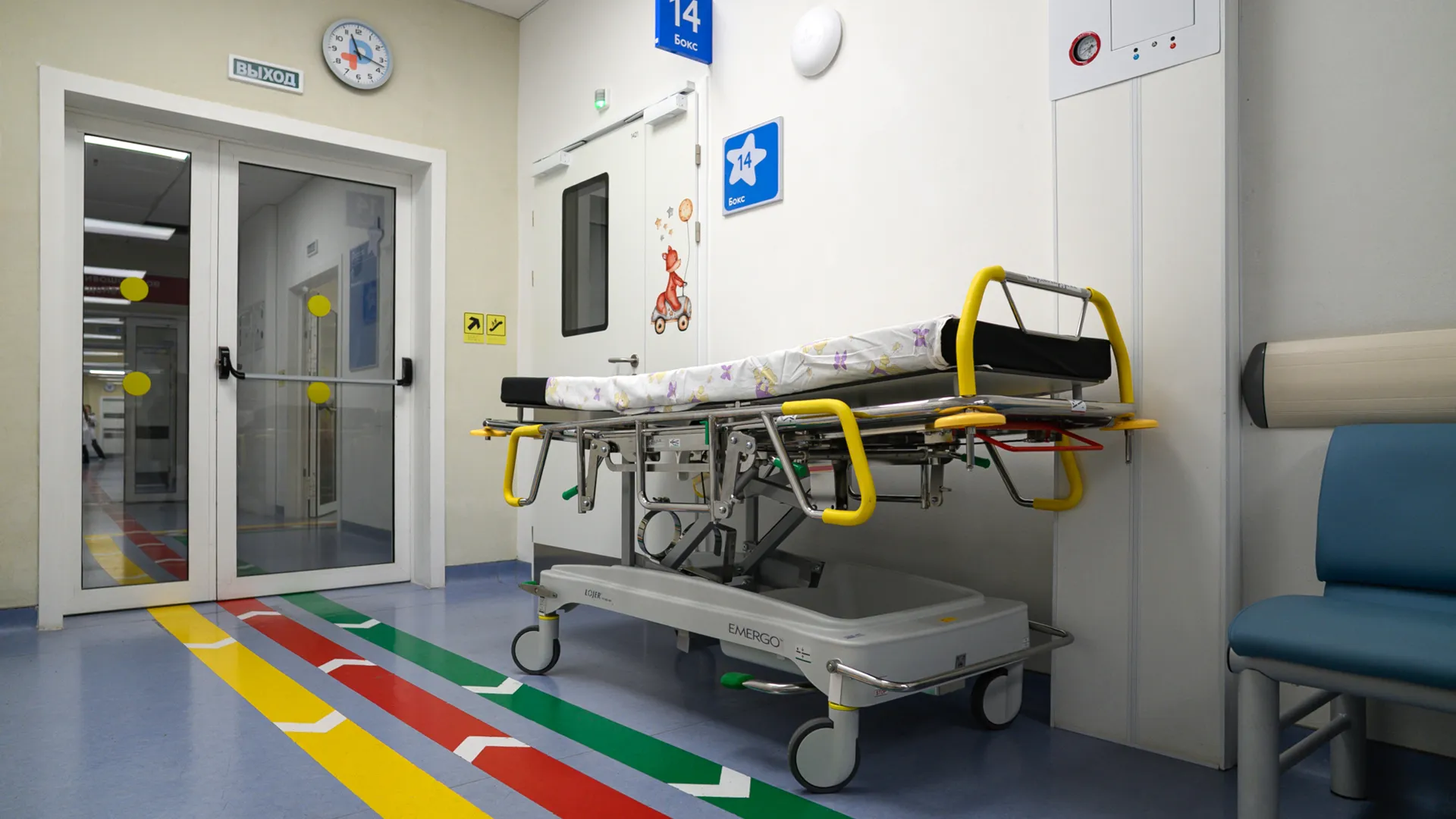 Приемное отделение Детского клинического центра им. Л. М. Рошаля в Красногорске