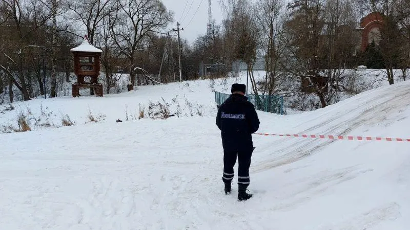 Подмосковных родителей призвали контролировать катание детей со снежных горок