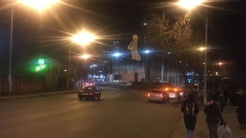Летающий призрак напугал жителей Щелково