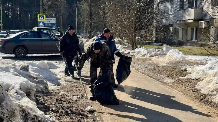 В Дубне приступили к работам по уборке города
