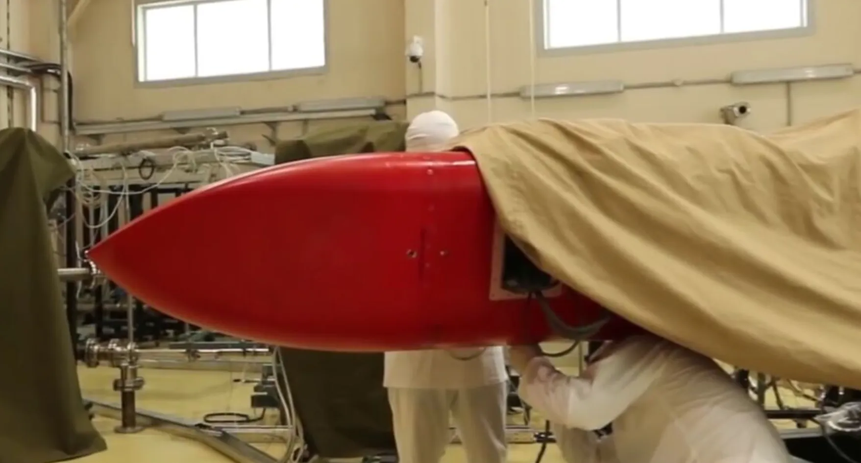 Испытания крылатой ракеты с ядерным двигателем «Буревестник»