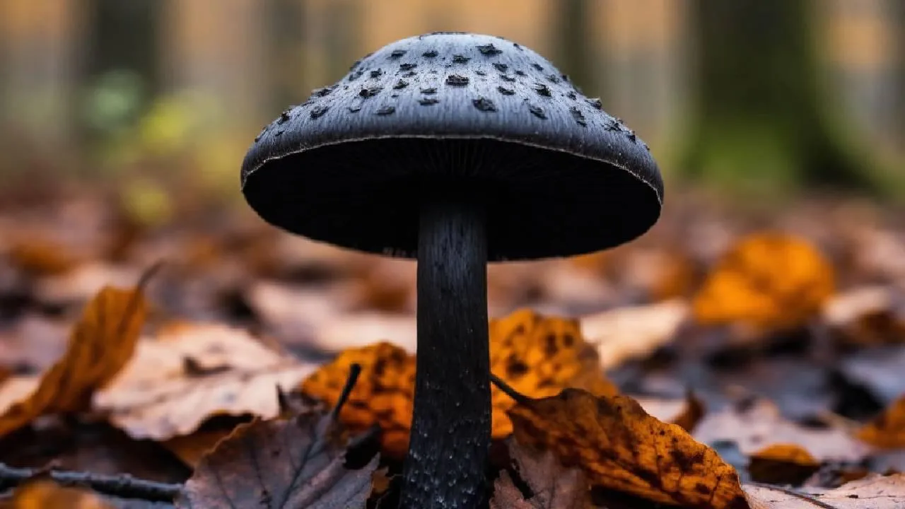Уголь или гриб? Как отличить редкую Булгарию от Саркосомы во время прогулки по подмосковному заповеднику