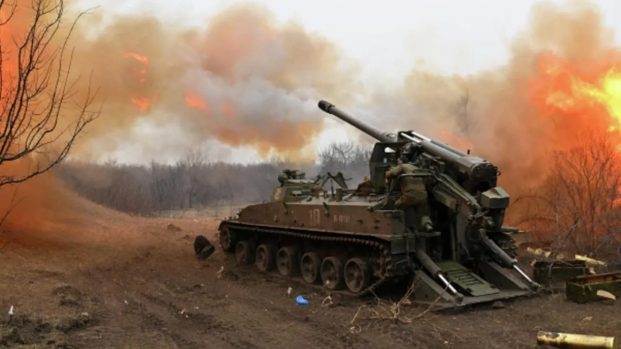 Российские артиллеристы поразили сто сорок объектов противника на краснолиманском направлении