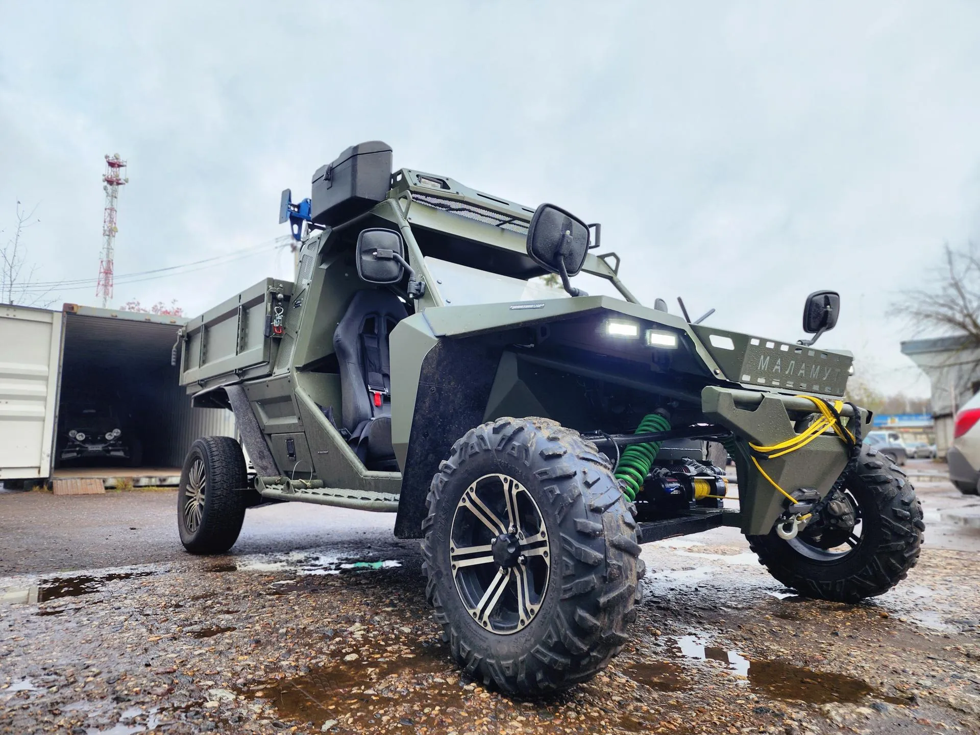 Многоцелевой тактический автовездеход «Маламут». Фото: Наталья Дорошева
