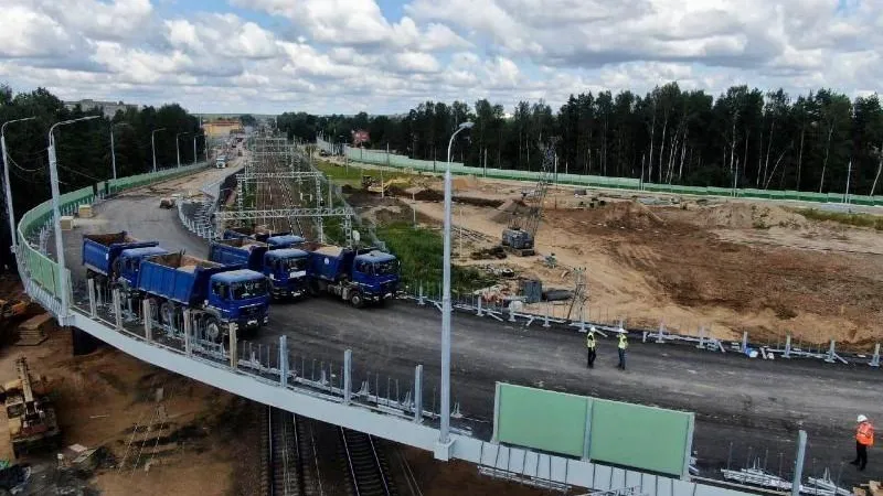 Путепровод в Дедовске проверили на прочность перед открытием