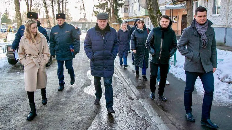 Светлана Аипова проверила содержание дворовых и общественных пространств Коломны