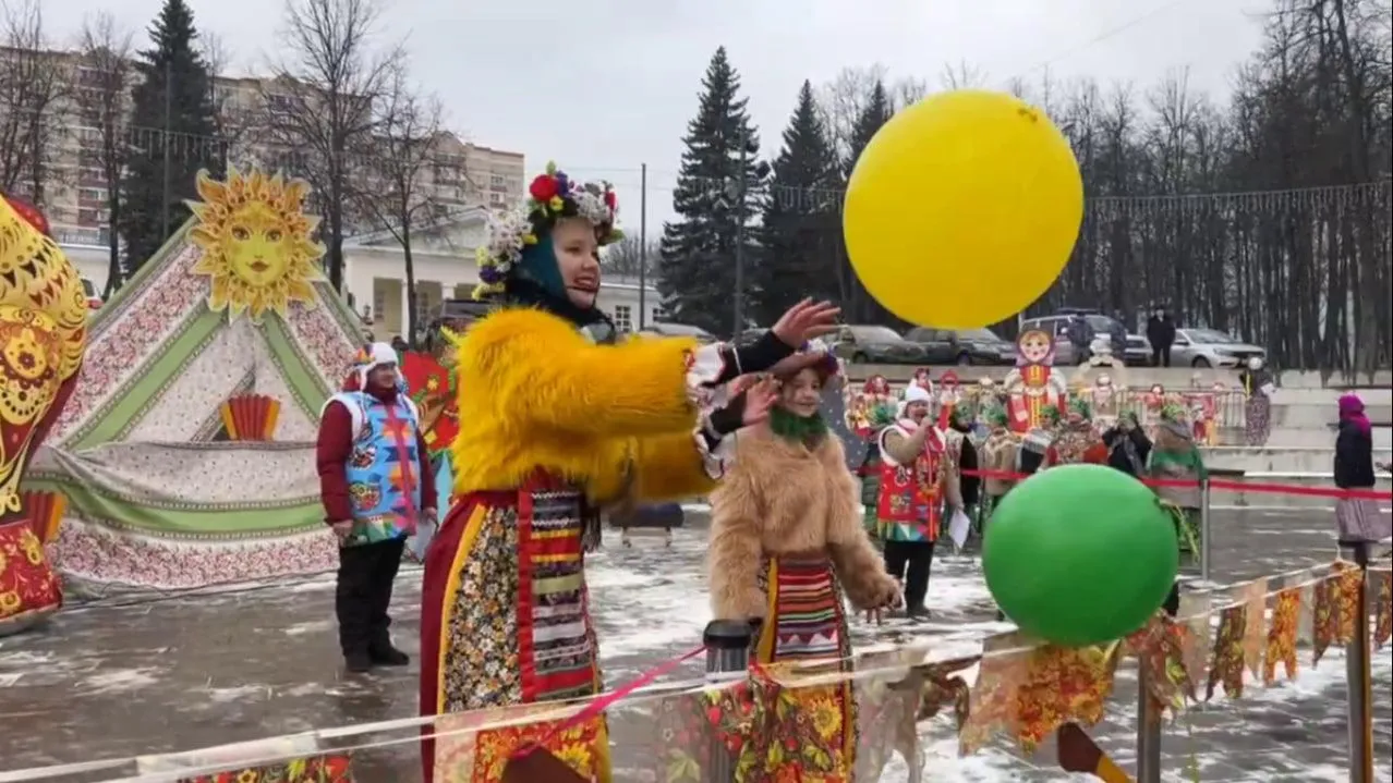 Порядка 15 тыс. человек посетили масленичные гуляния в округе Пушкинский