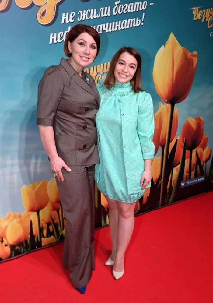 Роза Сябитова с дочерью Ксенией