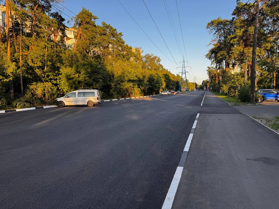 Улица Семашко в Жуковском. Фото: пресс-служба губернатора и правительства Московской области