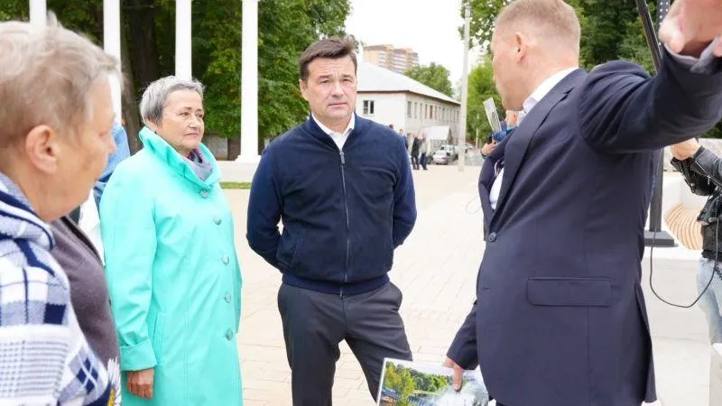 Губернатор: амфитеатр в Юсуповском сквере в Долгопрудном получил вторую жизнь