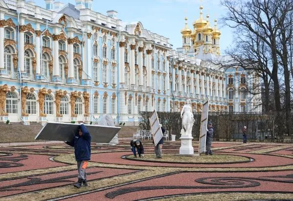 Екатерининский парк в Царском Селе
