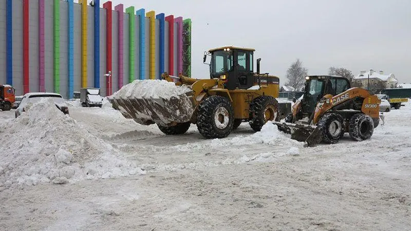 В Красногорске во время субботника убрали 1,5 тыс. кубометров снега