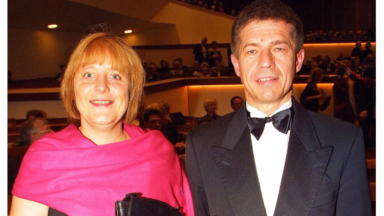 Ангела Меркель с мужем, Берлин, 2001 год. via www.imago-images.de