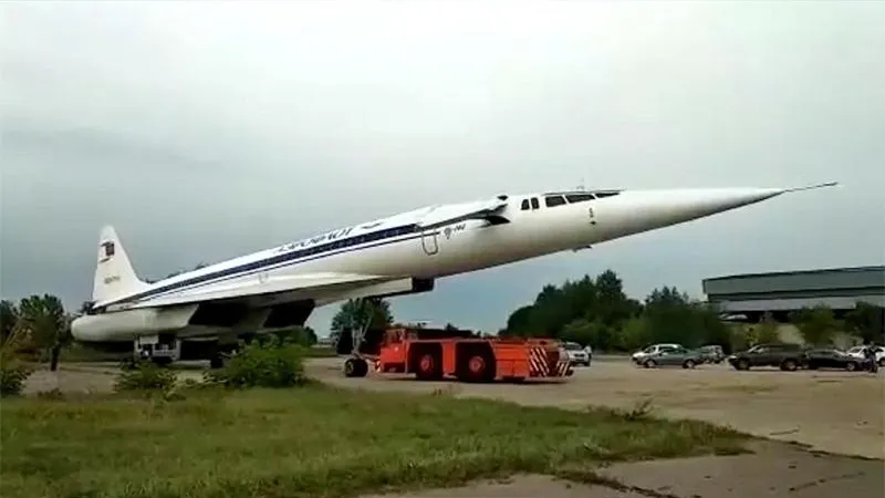Памятник легендарному Ту-144 привезут к месту установки в Жуковском 16 июля