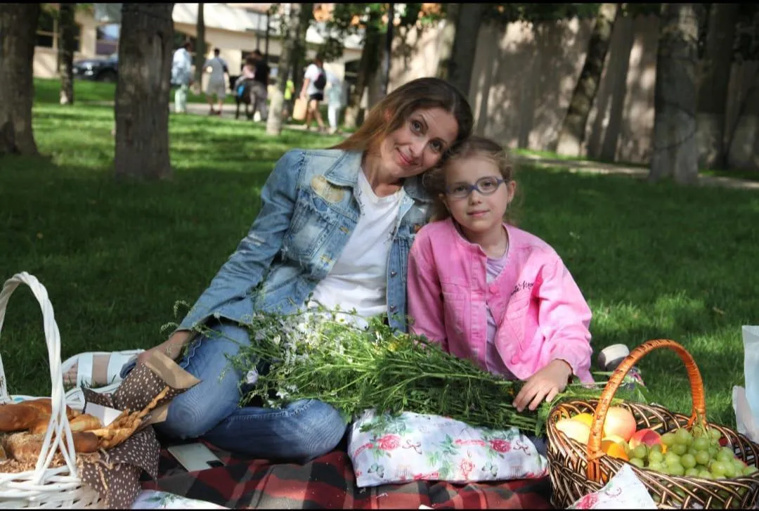 Шорэна Джахая с дочкой Софией