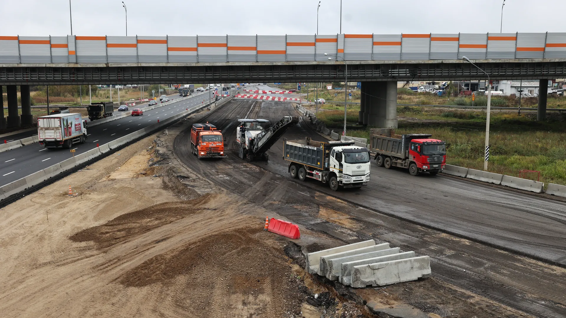Расширение Ярославского шоссе в рамках реконструкции федеральной автодороги М-8