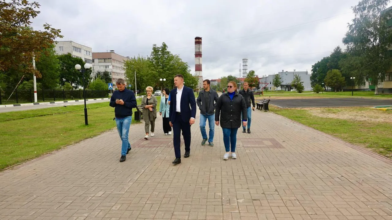 Глава Павлово-Посадского городского округа Денис Семенов провел обход Электрогорска